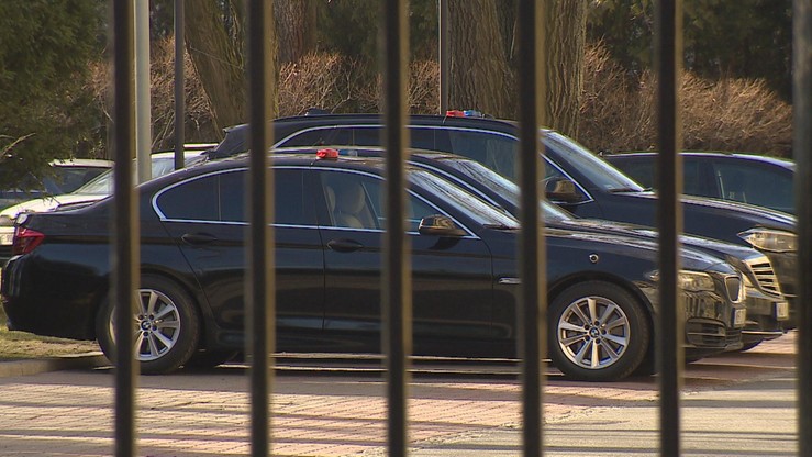 Warszawa: kolizja samochodu należącego do Służby Ochrony Państwa