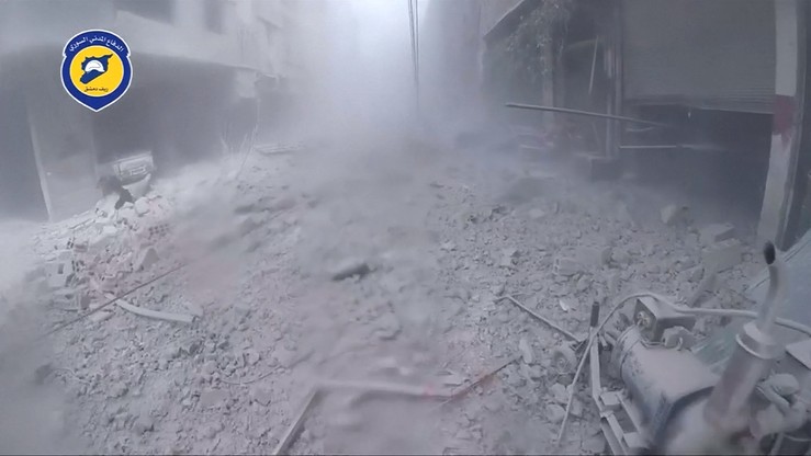 Rozpoczęto ewakuację rebeliantów spod Damaszku