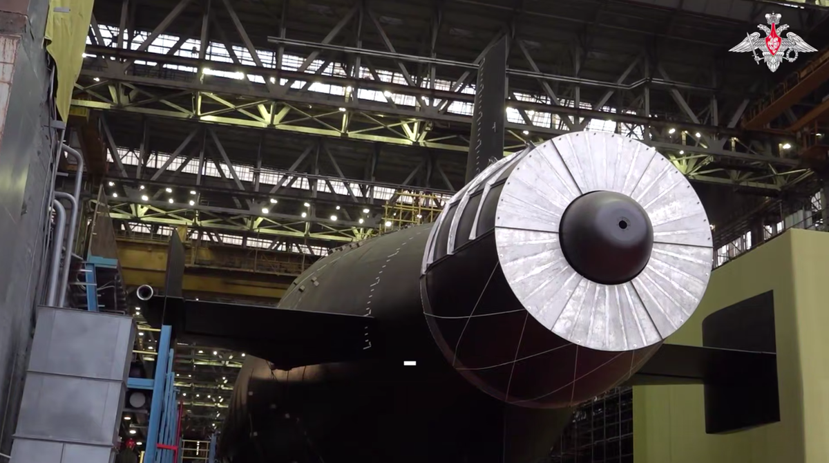 Budują go do 11 lat. Rosja pokazała podwodny krążownik "Chabarowsk"