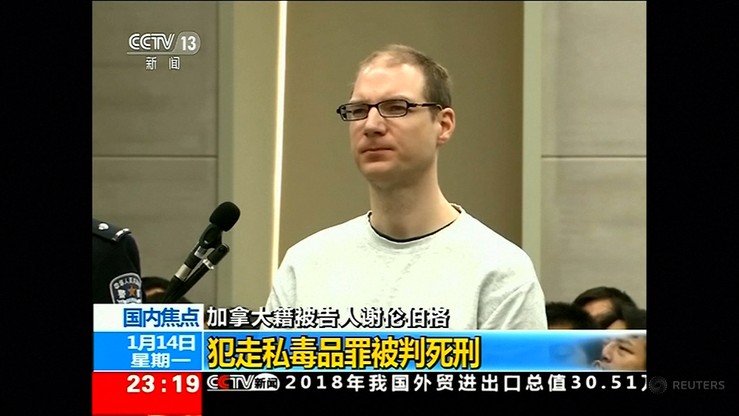 Kanadyjczyk skazany na śmierć w Chinach. Miał stać za przemytem narkotyków