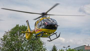 Incydent z udziałem śmigłowca LPR. Pilot musiał przerwać lądowanie