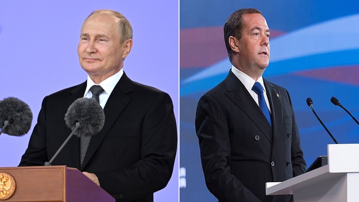 Putin przestanie rządzić? Miedwiediew wskazał "następnego cara Rosji"
