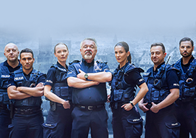 Łącznie prawie 4,8 mln widzów oglądało wiosną serial „Policjantki i Policjanci” w paśmie premier od poniedziałku do piątku o godz. 19 w Czwórce