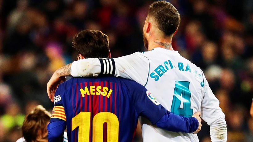 Sergio Ramos powitał Leo Messiego w Paryżu. "Kto by pomyślał, prawda Leo?"