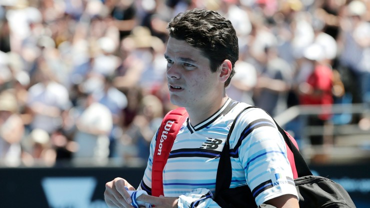 Australian Open: Raonic po raz pierwszy przegrał w Melbourne mecz otwarcia