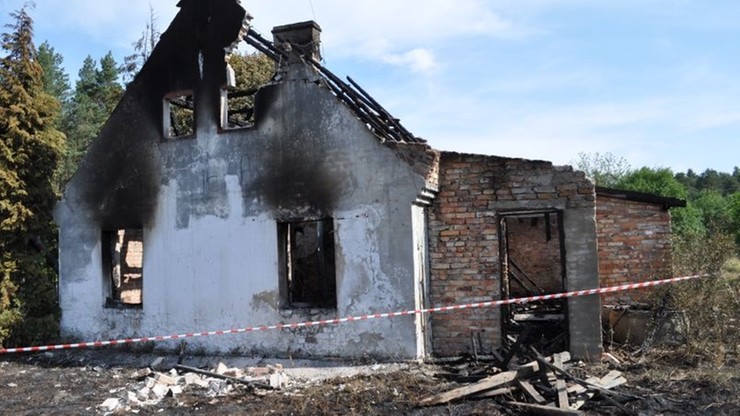 Podpalił dom jednorodzinny, który wynajmował, bo pokłócił się z właścicielem
