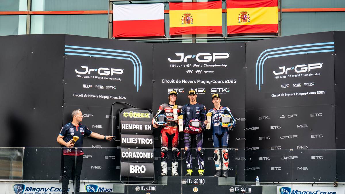 Historyczne podium Polaka w mistrzostwach Europy Moto2
