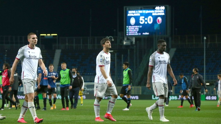 Serie A: Atalanta Bergamo wiceliderem, Łukasz Skorupski puścił pięć goli