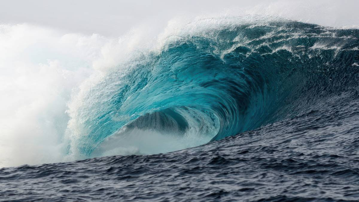 Olbrzymie tsunami na Pacyfiku. Fot. Pixabay.