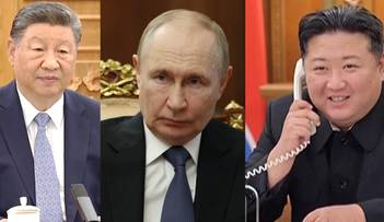 Władimir Putin i Kim Dzong Un na paradzie w Pekinie. Tylko jeden gość z Zachodu