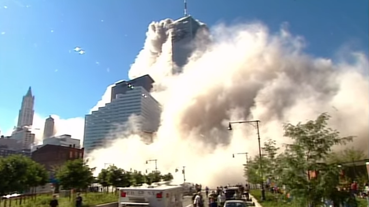 Niepublikowane dotąd nagranie z ataku terrorystycznego na World Trade Center