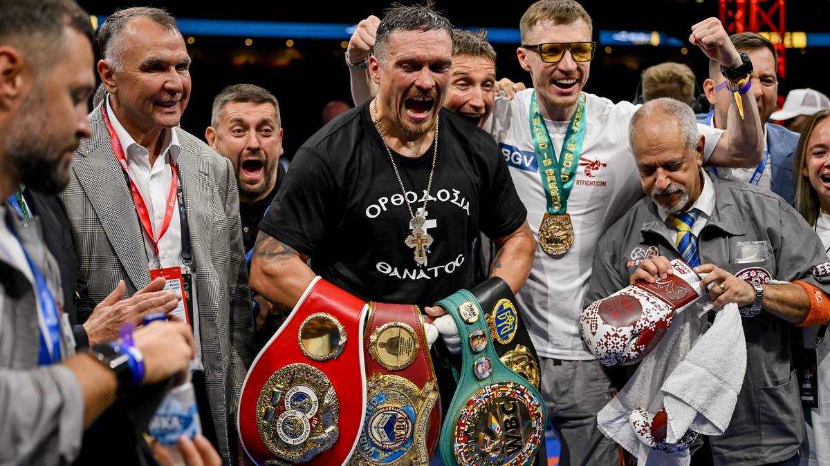 Fenomen! Oleksandr Usyk niekwestionowanym królem wagi ciężkiej