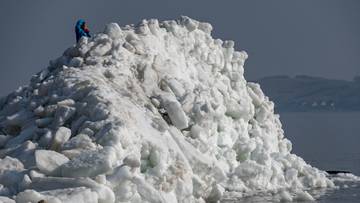 Niezwykłe zjawisko w Niemczech. Ciepło, a krajobraz jak z Arktyki