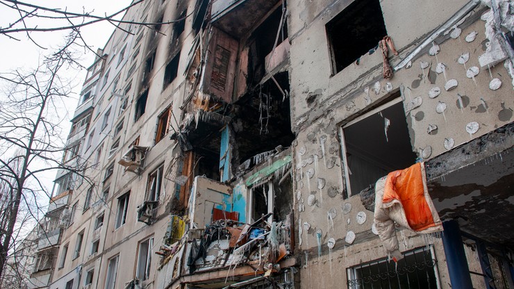 Wojna w Ukrainie. Mer Charkowa: Rosjanie zniszczyli 400 bloków mieszkalnych