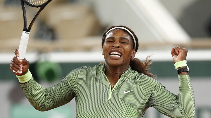 Roland Garros: Serena Williams w drugiej rundzie