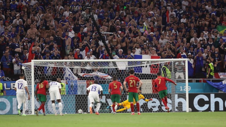 Euro 2020: Portugalia - Francja 2:2. Gol Cristiano Ronaldo