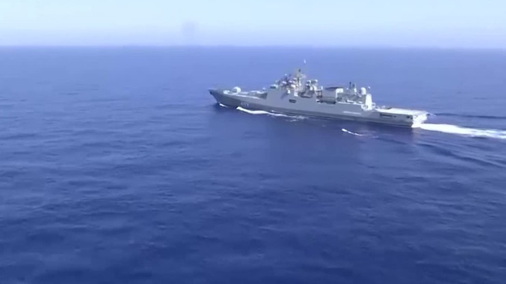 Kryzys Ukraina-Rosja. Rosja twierdzi, że okręt USA wpłynął na jej wody