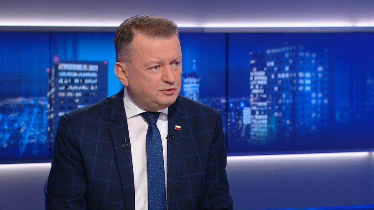 Mariusz Błaszczak w programie "Gość Wydarzeń". Oglądaj od 19:15