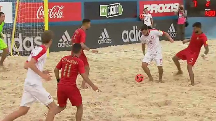 El Ms W Beach Soccerze Porazka Z Portugalia I Koniec Marzen Polsat Sport