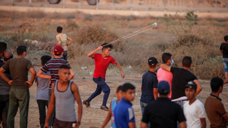 Blisko 1000 Palestyńczyków domagało się zniesienia izraelskiej blokady Strefy Gazy