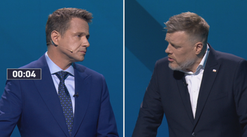 Debata prezydencka 2025. "Obiecywaliście, że skończycie z koryciarstwem" [RELACJA]