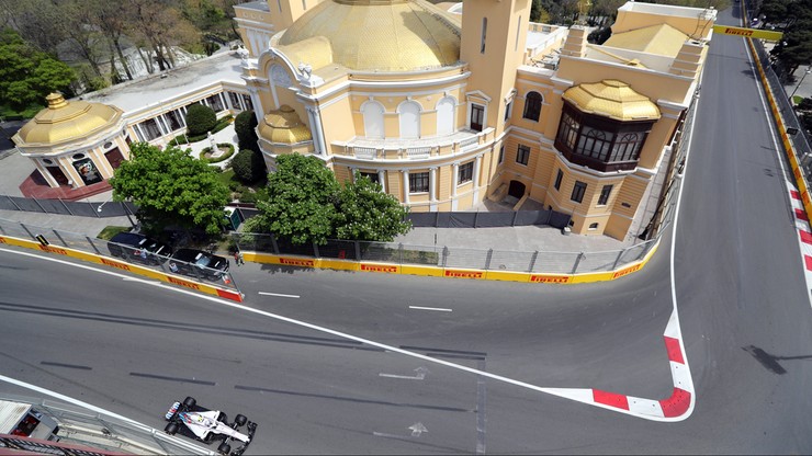 GP Azerbejdżanu: Sirotkin rozbił bolid podczas ostatniego treningu