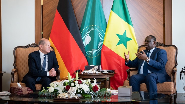 Niemcy. Scholz zapowiada współpracę z Senegalem przy wydobyciu gazu
