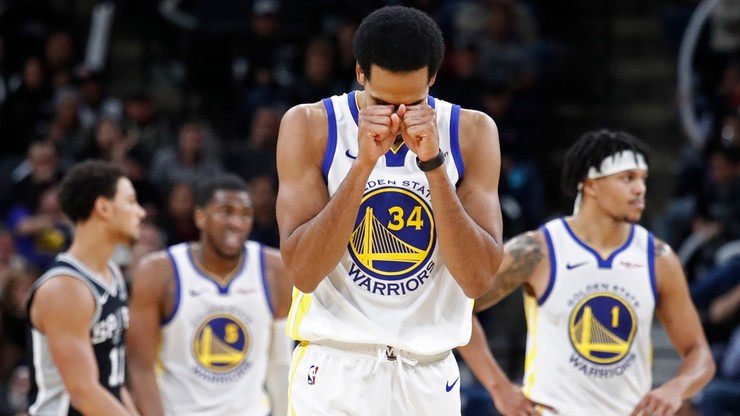 NBA: Trzecia z rzędu porażka broniących tytułu Warriors