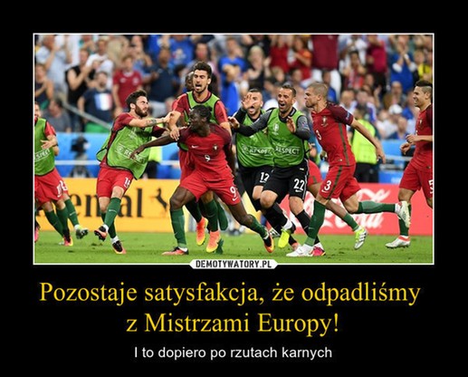 Czy Polacy są wicemistrzami Europy? Memy po finale Euro 2016