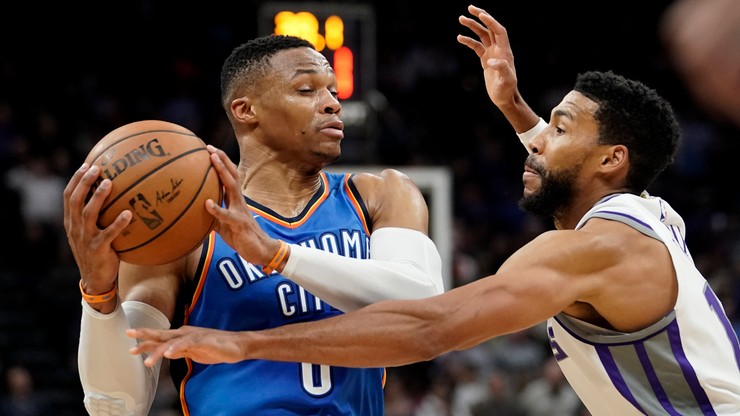NBA: Trzynaste w sezonie triple-double Westbrooka