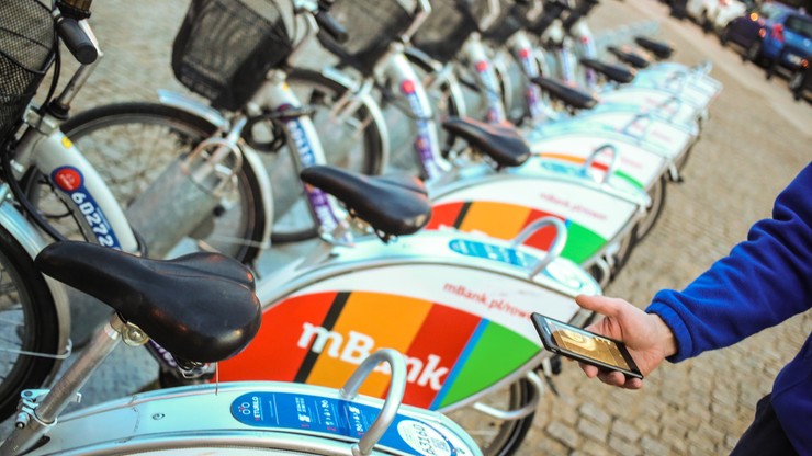 Piąty sezon miejskich rowerów Veturilo w Warszawie już otwarty