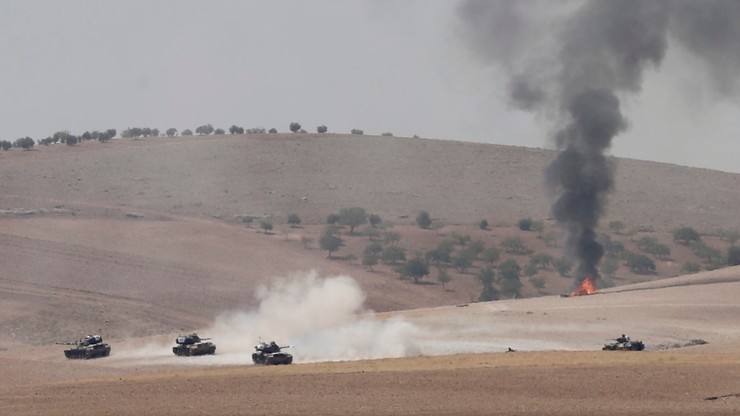Reuters: tureckie czołgi wjechały na terytorium Syrii