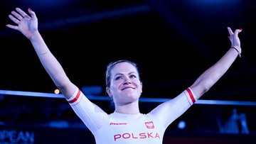 Polka z brązowym medalem mistrzostw Europy w kolarstwie torowym