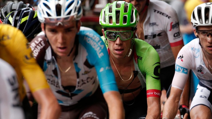 Tour de France: Uran zwycięzcą królewskiego etapu. Majka z poważnymi obrażeniami