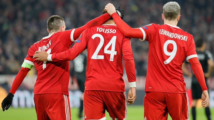 Liga Mistrzów: Bayern Monachium lepszy od PSG. Bramka Lewandowskiego