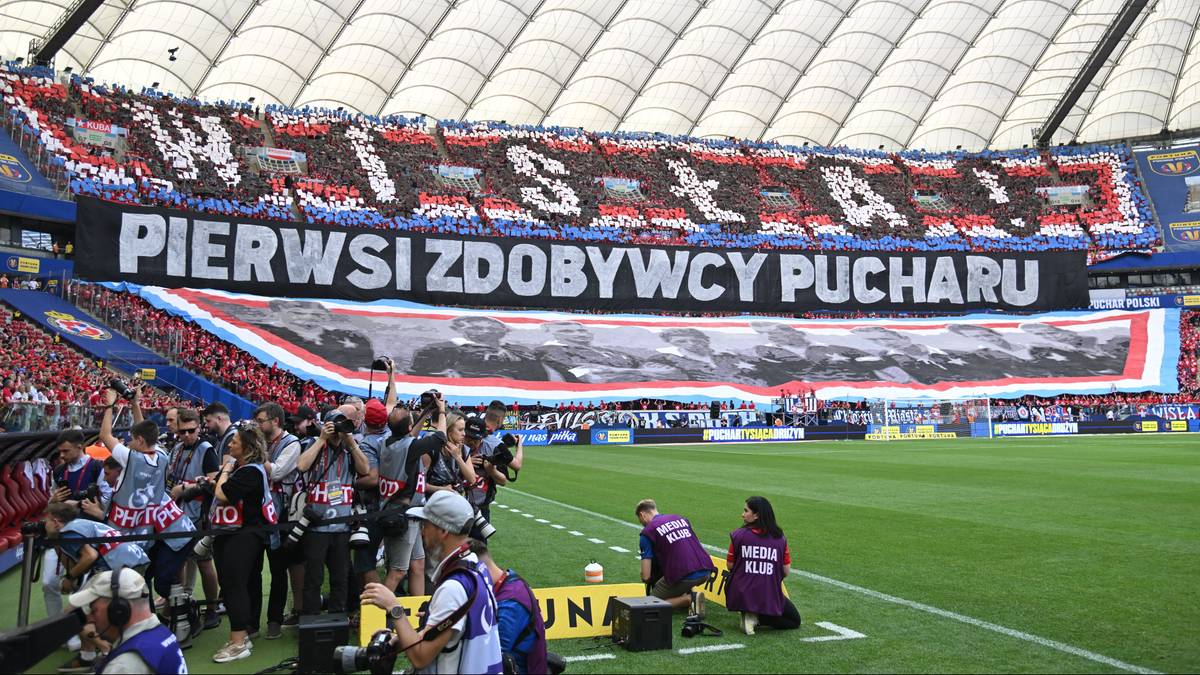 Komplet na PGE Narodowym! Kibice na finale Fortuna Pucharu Polski