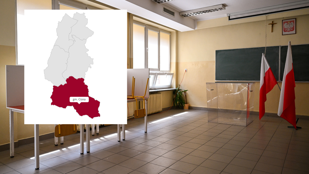 Samotna wyspa na Podkarpaciu. Dookoła wygrał PiS