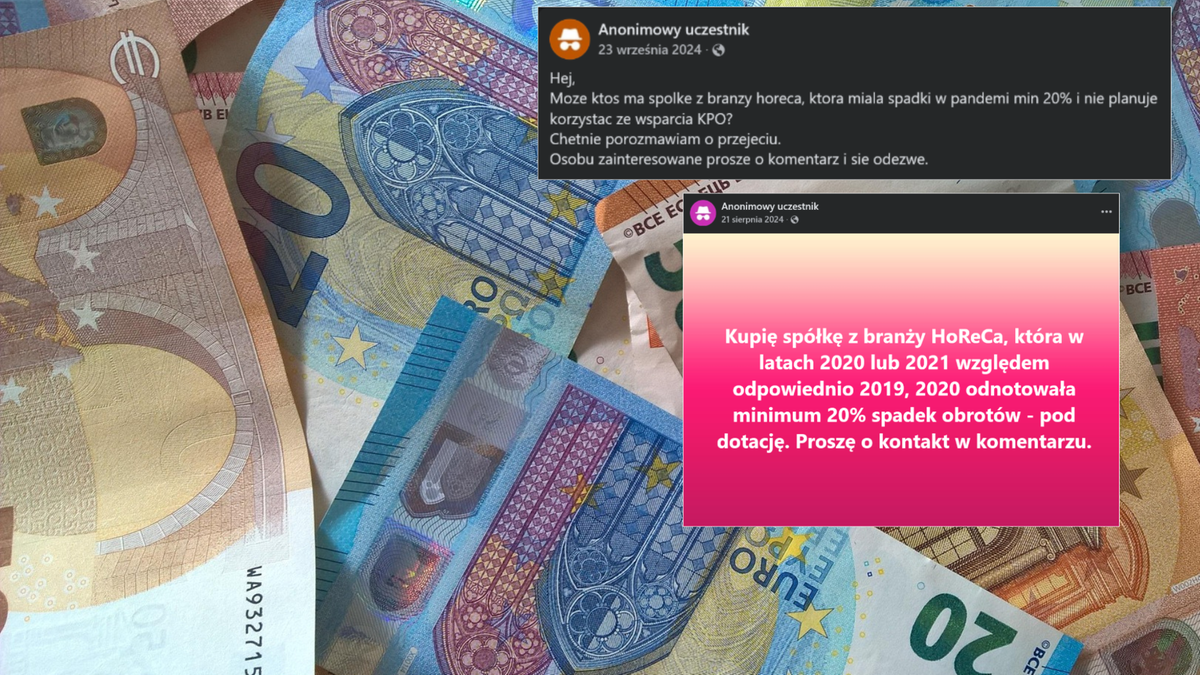 "Powstał czarny rynek". Tajemnicze oferty w sieci w sprawie KPO