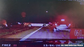 Policjanci z Kielc ukarali w jeden weekend ponad 70 kierowców. Umówili się na nielegalne wyścigi