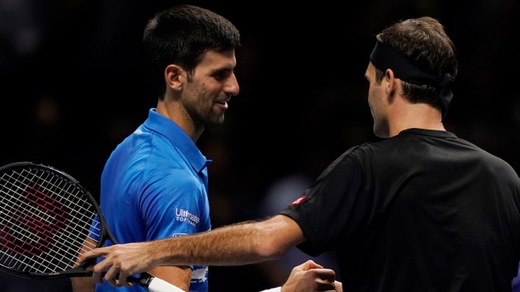 ATP Finals: Federer pokonał Djokovica i awansował do półfinału