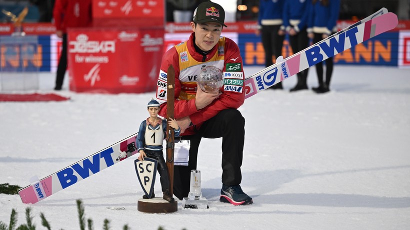 PŚ w skokach: Ryoyu Kobayashi dziewiąty w liczbie wygranych konkursów (RANKING)