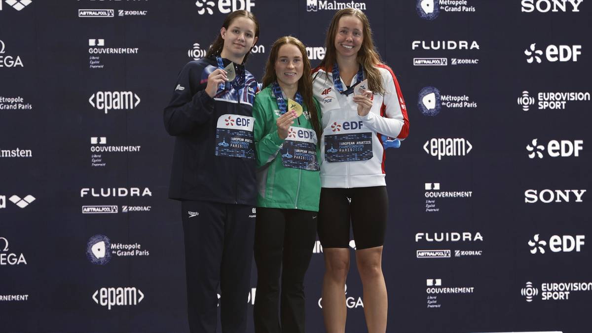 Kozan wins bronze and sets Polish record at European Swimming Championships