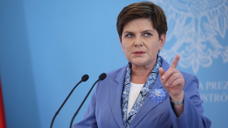Premier Beata Szydło odwołała ministra skarbu