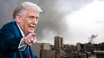 "Dużej fali jeszcze nie było". Trump zapowiada ws. Iranu