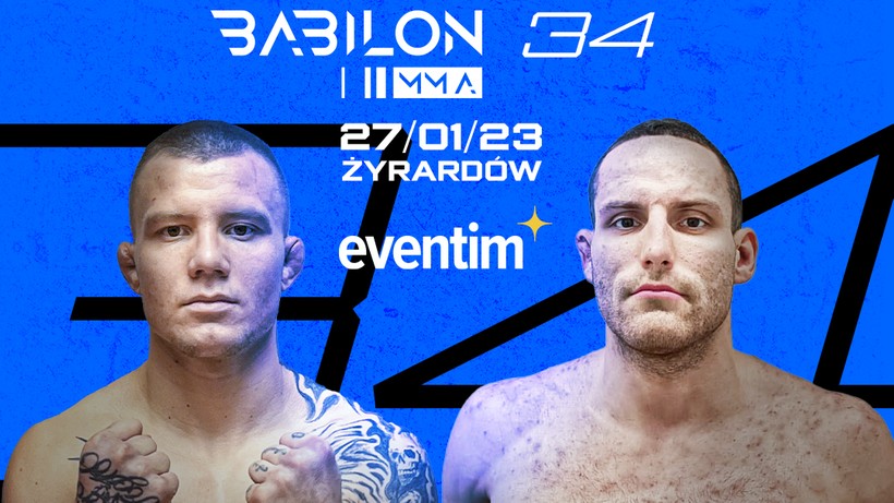 Babilon MMA 34: Hubert Lotta przetestuje niepokonanego Rafała Marczuka. "Mój rekord jest mylący"