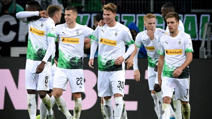 Borussia Moenchengladbach liderem po wygranej z Eintrachtem Frankfurt