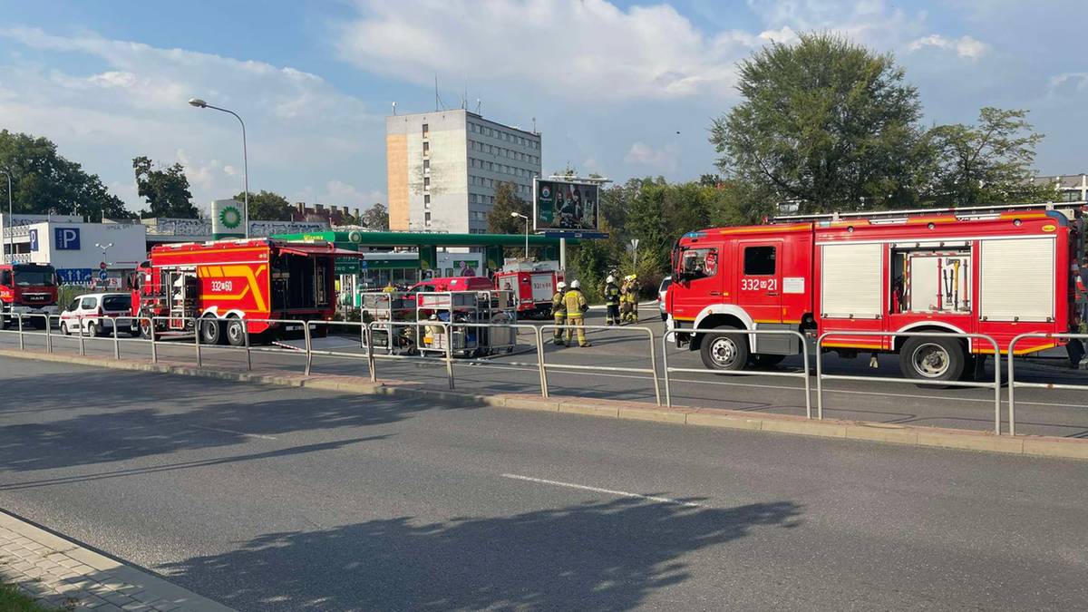 Uszczelniono wyciek gazu na stacji paliw w Radomiu. "Jesteśmy bezpieczni"