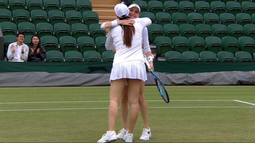 Wimbledon: Agnieszka Radwańska z drugą wygraną w turnieju legend