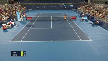 Sebastian Baez - David Goffin. Skrót meczu
