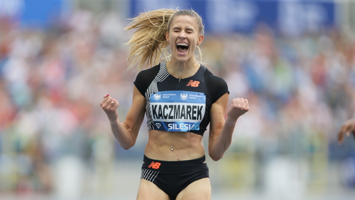 Natalia Kaczmarek ze zwycięstwem i rekordem podczas Diamentowej Ligi w Chorzowie!